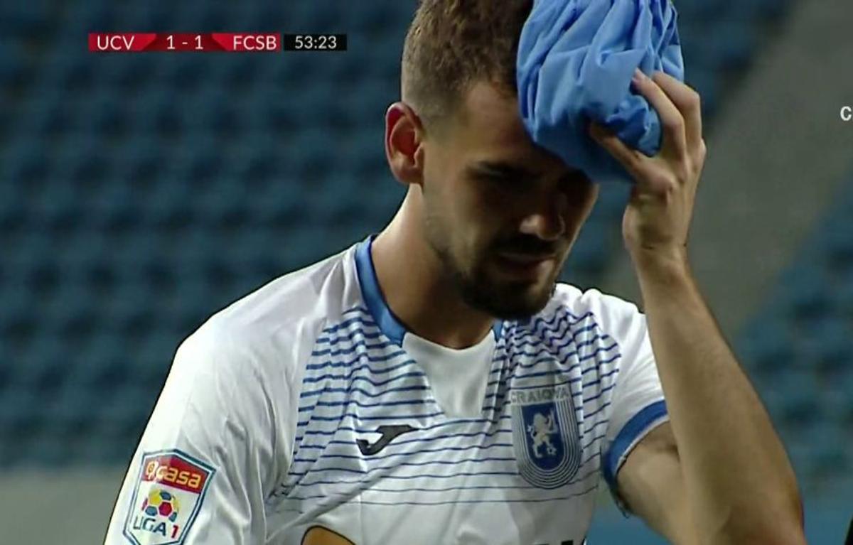 FOTO Ce prostie a făcut Andrei Vlad! Elvir Koljic, lovit cu pumnul în față de portarul FCSB