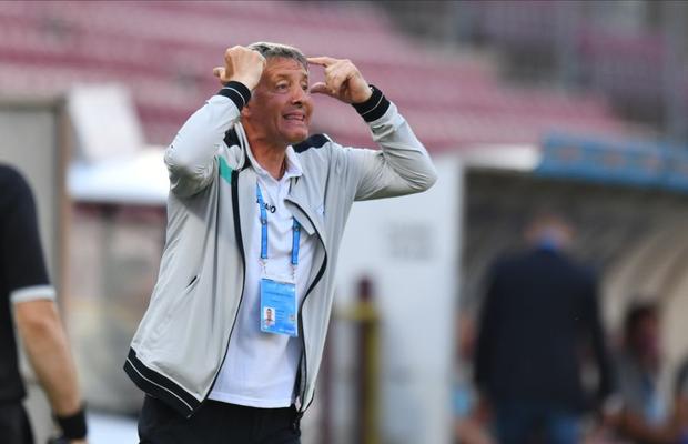 CRAIOVA - FCSB 2-1. De ce se teme Cristiano Bergodi: „Nu vorbim de titlu încă”