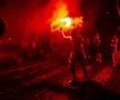 Fani italieni sărbătorind câștigarea EURO 2020