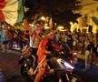 Fani italieni sărbătorind câștigarea EURO 2020