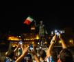 Fani italieni sărbătorind câștigarea EURO 2020