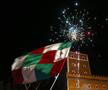Fani italieni sărbătorind câștigarea EURO 2020