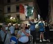 Fani italieni sărbătorind câștigarea EURO 2020