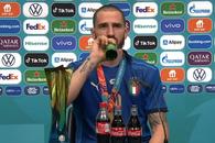 Sărbătoare cu Heineken și Coca-Cola! Bonucci, genial la conferința de presă de după finala Euro 2020