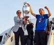 Trofeul EURO 2020 a ajuns în Italia