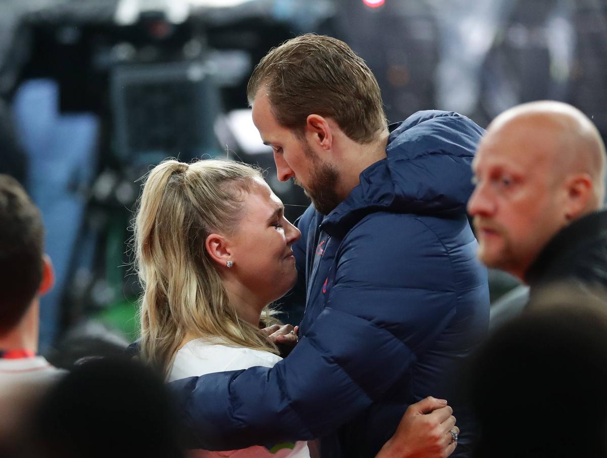 Harry Kane - soție - final EURO 2020