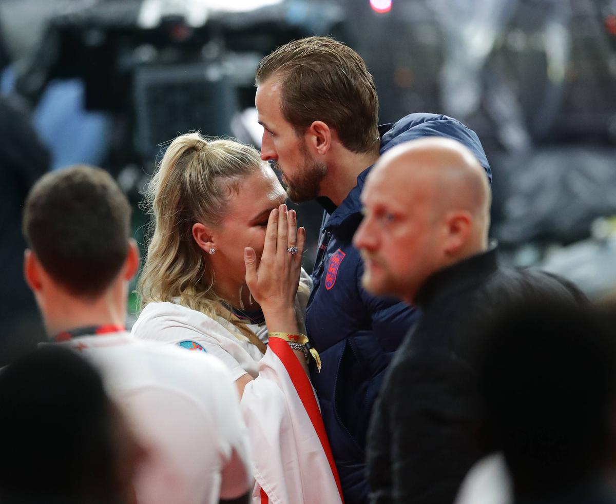 Harry Kane - soție - final EURO 2020