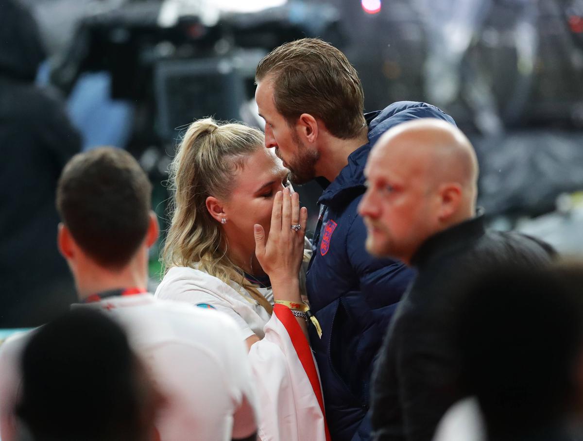 Harry Kane - soție - final EURO 2020