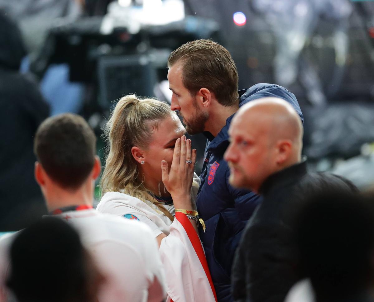 Harry Kane - soție - final EURO 2020