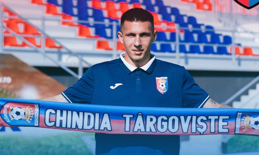 Moldoveanu a fost prezentat deja la Chindia / Sursă foto: Facebook N-a mai avut loc în Superligă » Fosta mare speranță a lui Dinamo și-a găsit echipă în aceeași zi în care fusese pus liber