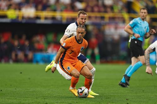 Xavi Simons, în tricoul reprezentativei Olandei / Foto: Imago