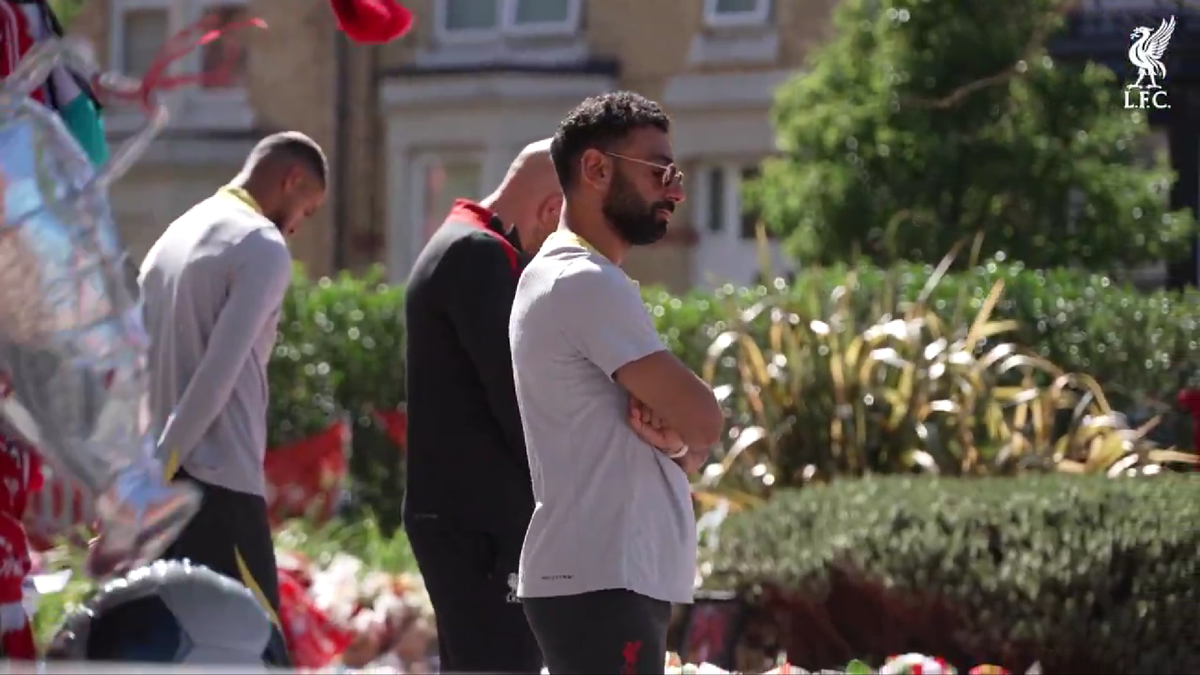 Jucătorii lui Liverpool i-au adus un omagiu lui Diogo Jota