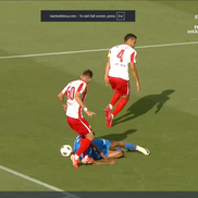 Penalty-ul obținut de Craiova în meciul cu UTA