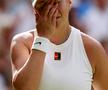Amanda Anisimova, în lacrimi la finala Wimbledon // FOTO: Guliver/GettyImages