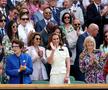 Kate Middleton, în lojă la finala feminină de la Wimbledon