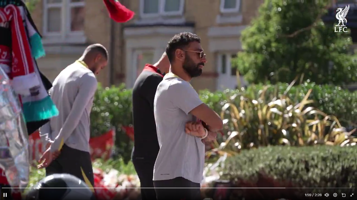 Jucătorii lui Liverpool i-au adus un omagiu lui Diogo Jota