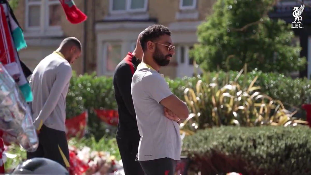 Jucătorii lui Liverpool i-au adus un omagiu lui Diogo Jota
