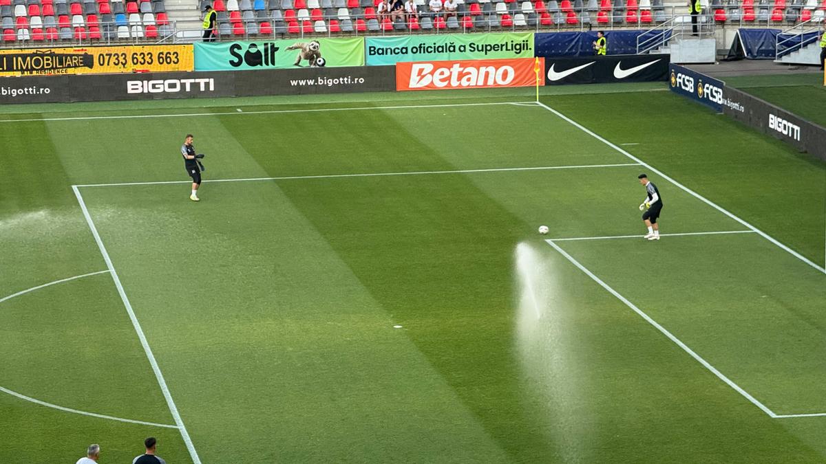 Imagini înainte de FCSB - Hermannstadt