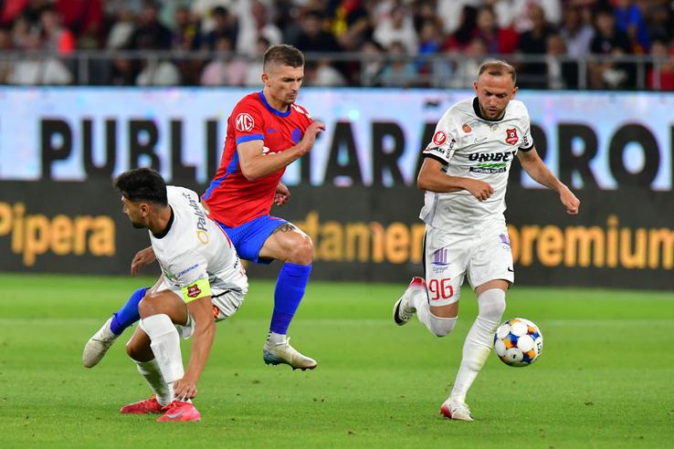 Florin Tănase în FCSB – Hermannstadt // FOTO: Cristi Preda (GSP)