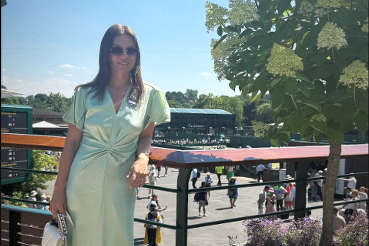 Kate Middleton, prințesa de Wales, și Simona Halep la finala Wimbledon 2025