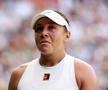 Amanda Anisimova, în lacrimi la finala Wimbledon // FOTO: Guliver/GettyImages