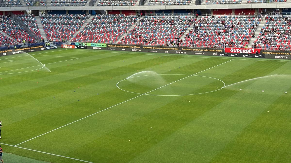 Imagini înainte de FCSB - Hermannstadt