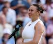Amanda Anisimova, în lacrimi la finala Wimbledon // FOTO: Guliver/GettyImages