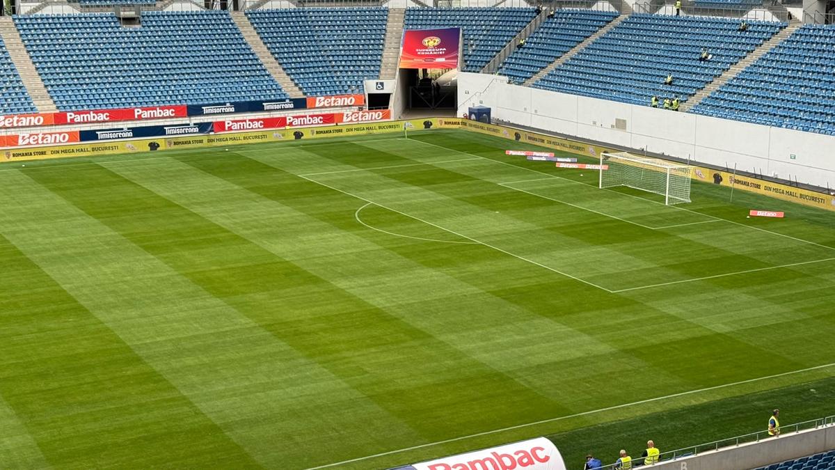 Universitatea Craiova - U Cluj, imagini înaintea Supercupei României