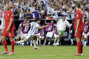 Argentina - Elveția 3-1 » Magia lui Alvarez și prostia lui Embolo o trimit pe Argentina în semifinalele Mondialului!