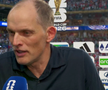 Selecționerul Thomas Tuchel n-a fost încântat de jocul prestat de elevii lui, dar nici de una dintre întrebările pe care le-a primit la final.