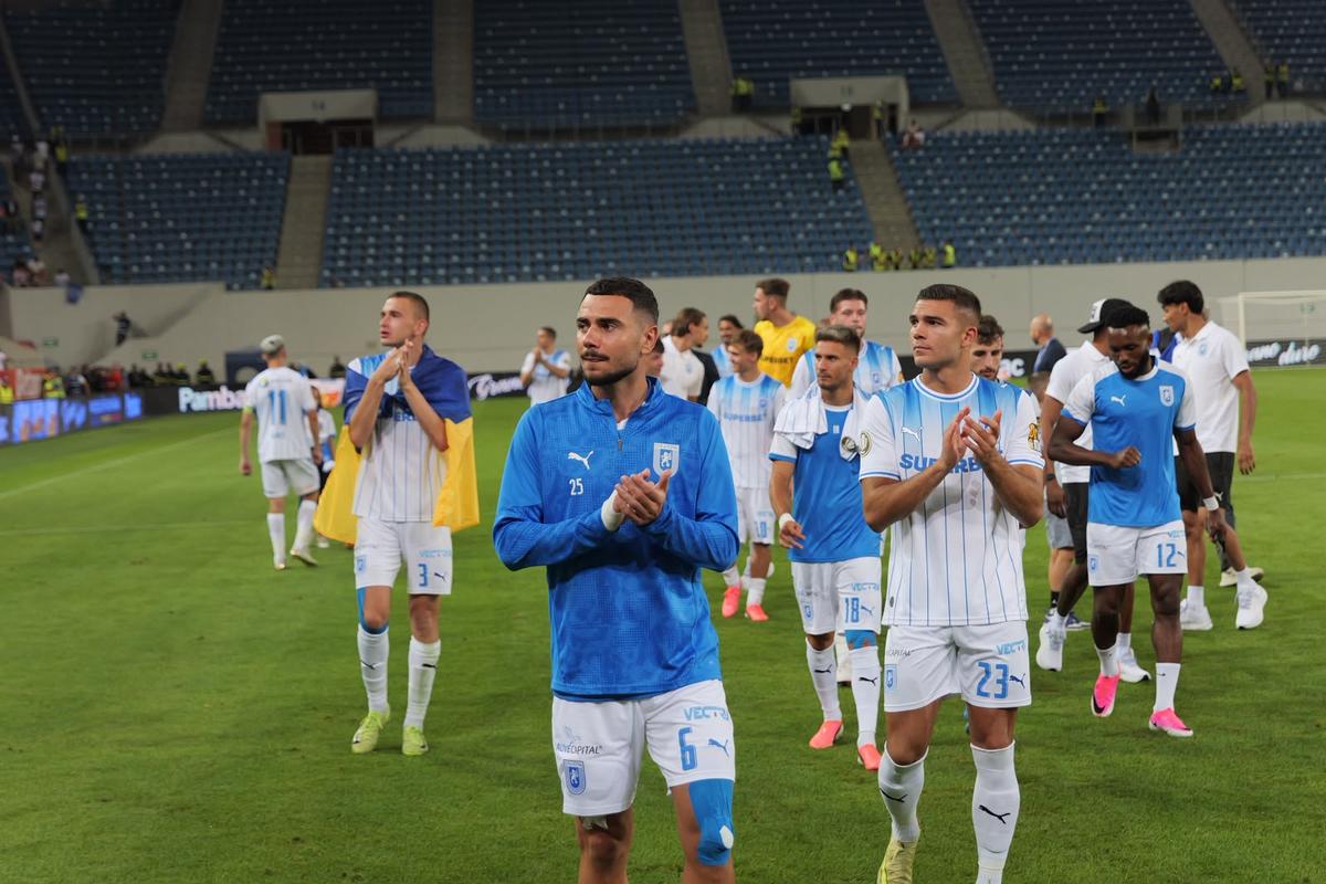Imagini la finalul meciului Universitatea Craiova - U Cluj, Supercupa României