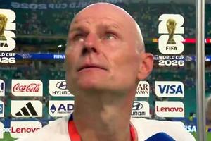 Selecționerul Norvegiei, năpădit de lacrimi după eliminare: „Nu-i pot lăuda îndeajuns pe băieți”