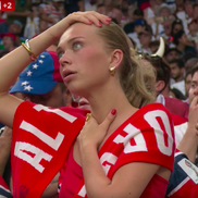 Imagini de la finalul meciului Norvegia - Anglia / FOTO: captură TV @TSN