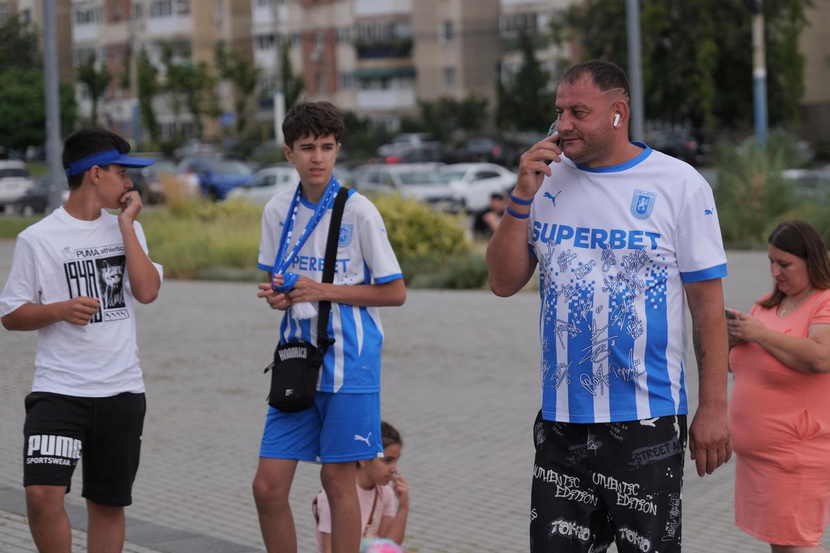 Universitatea Craiova - U Cluj, imagini înaintea Supercupei României