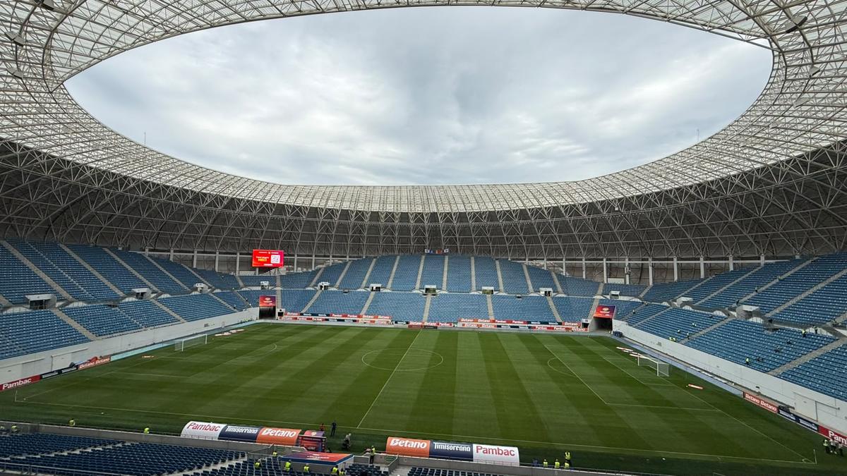Universitatea Craiova - U Cluj, imagini înaintea Supercupei României