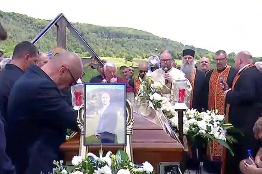 Gabi Mureșan, înmormântat la Apold // FOTO: romaniatv.net