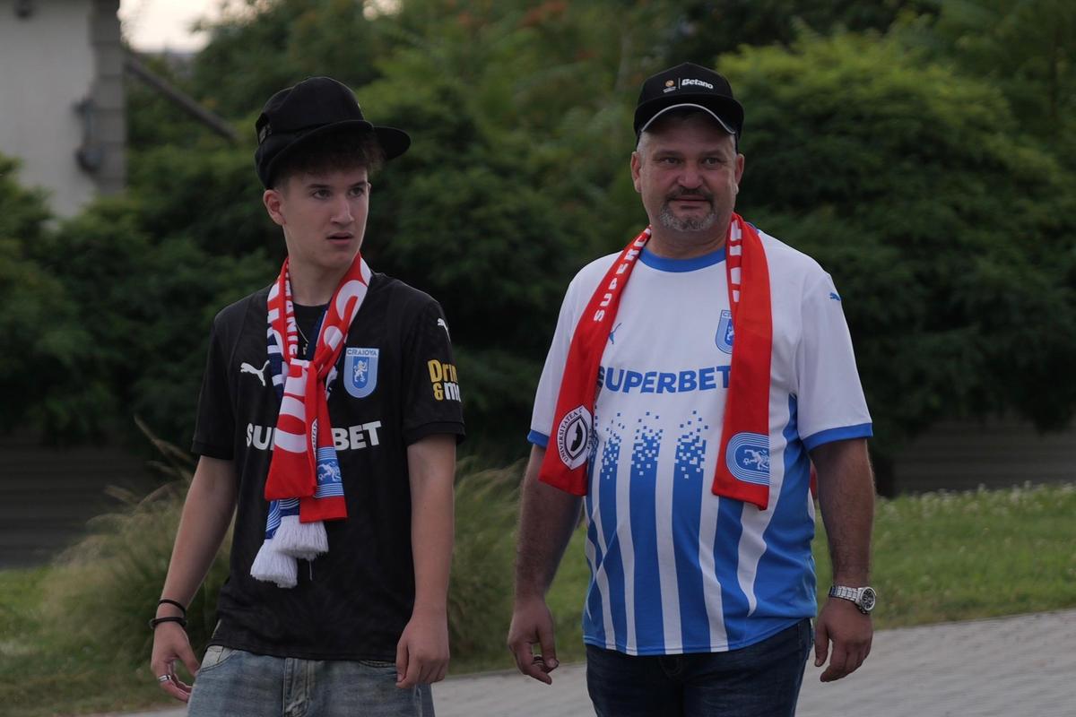 Universitatea Craiova - U Cluj, imagini înaintea Supercupei României