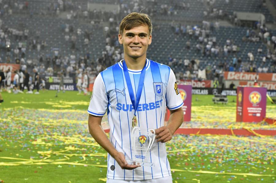 David Matei are ambiții mari în carieră / FOTO: GSP.ro Pavel Badea: „Vor fi plecări de la Universitatea Craiova” » Cei doi jucători pe care mizează în noul sezon: „Poate fi determinant”