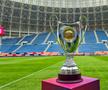 Trofeul Supercupei își așteaptă câștigătoarea. Foto: Cristi Preda (GSP