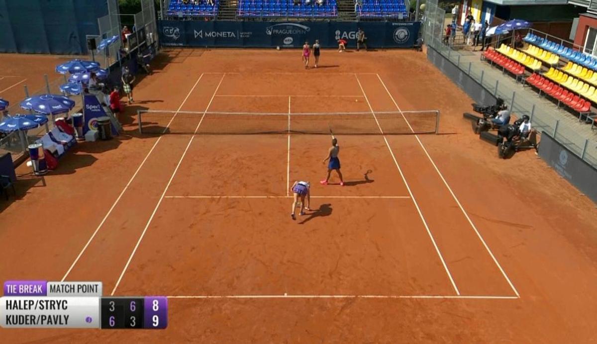 Simona Halep, criză de nervi