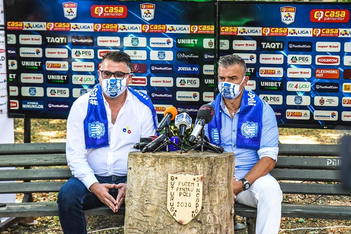 Daniel Pancu a schimbat sloganul echipei din Copou