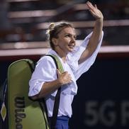 Imagini din meciul Simona Halep - Danielle Rose Collins / foto: Imago Images