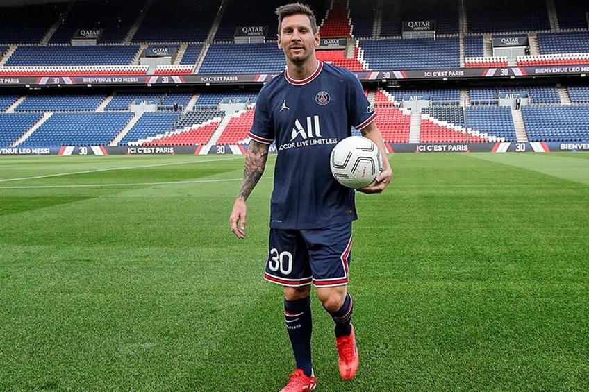 Leo Messi a susținut astăzi primul antrenament alături de noii săi colegi / FOTO: Julien Scussel / PSG
