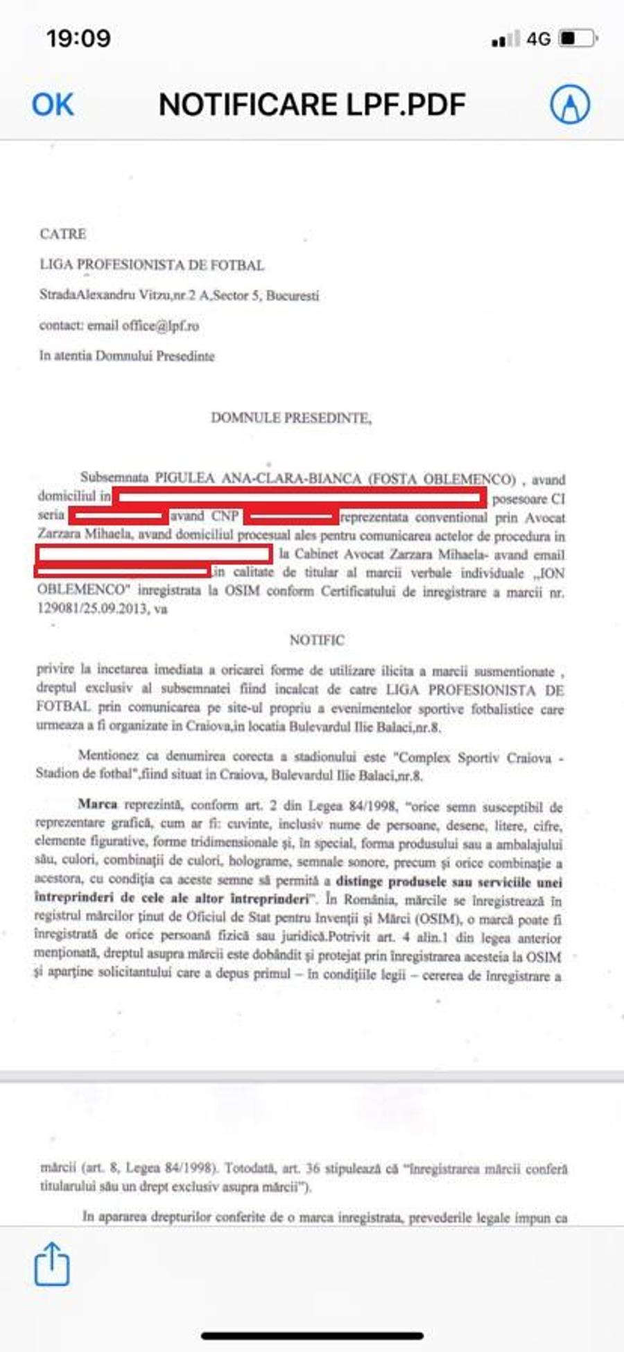 FOTO: Prosport Hotărârea luată de familia lui Ion Oblemenco, după ce s-a aflat că stadionul din Craiova nu poartă numele fostului fotbalist