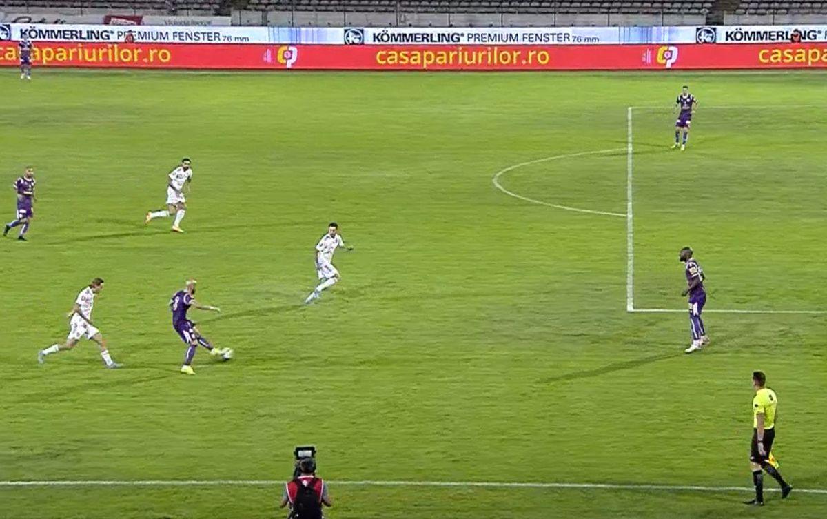 Iasmin Latovlevici, gafă de amator în FC Argeș - FCU Craiova! Compagno i-a mulțumit și a înscris