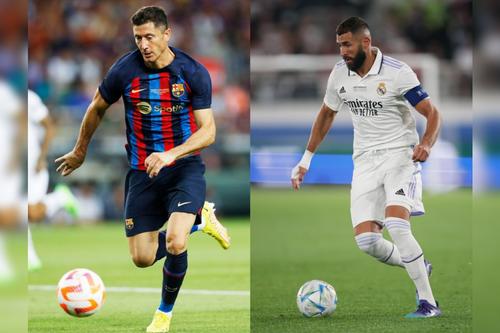 Lewandowski (stânga)/ foto Gulliver/GettyImages și Benzema (dreapta)/ foto Imago Images