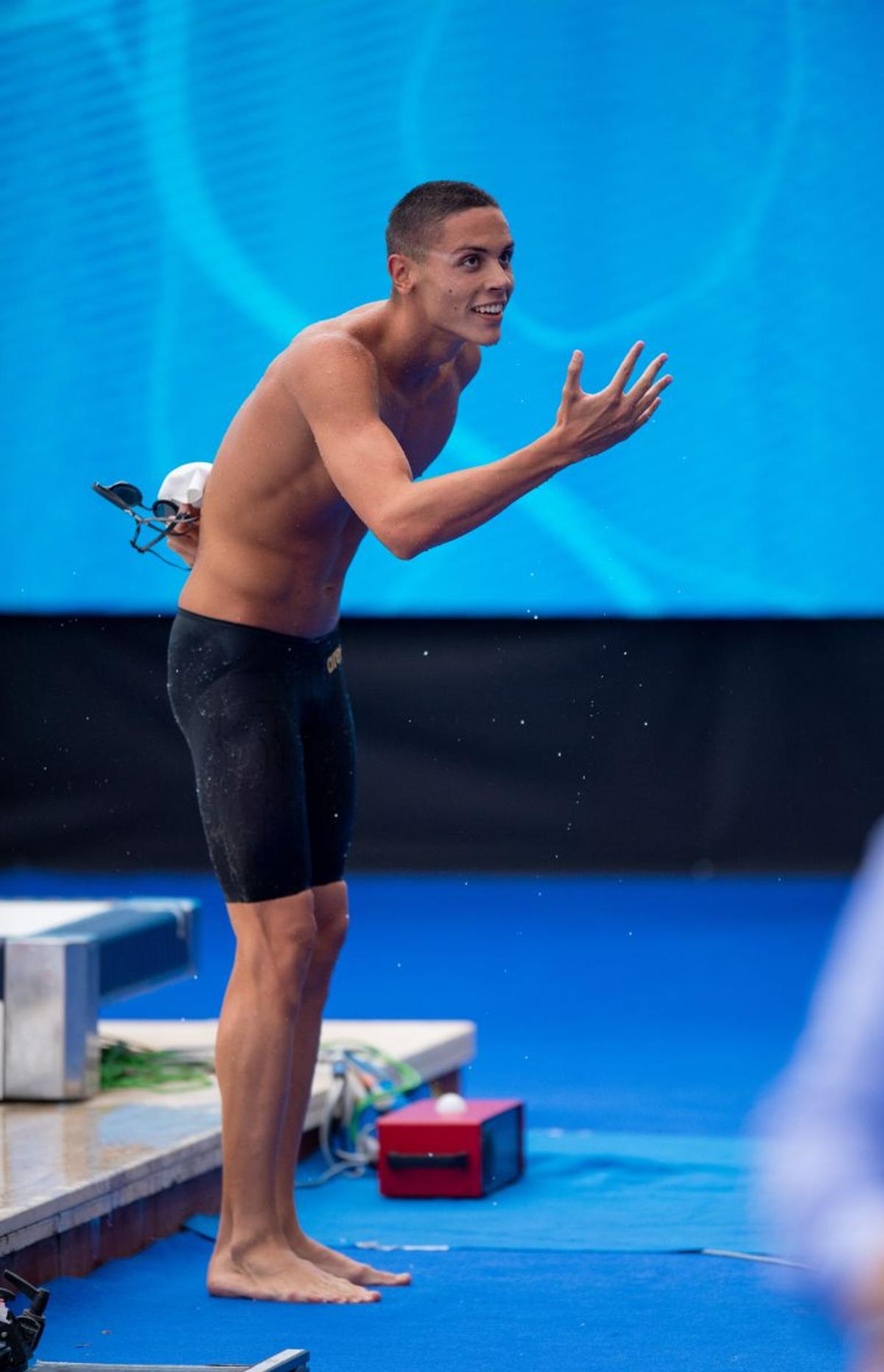 David Popovici, după calificarea în semifinale la CE de la Roma: „La cum a înotat italianul, nu puteam să-l las chiar așa, se vedea urât”