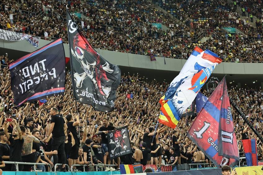 Peste 40.000 de oameni au asistat la FCSB - Dunajska Streda // foto: Facebook @ FCSB