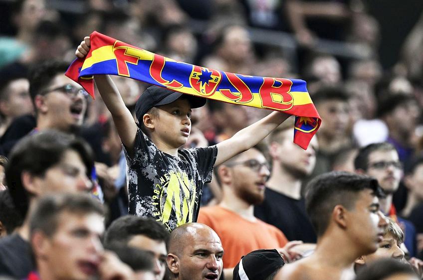 Puțin peste 40.000 de oameni au asistat la FCSB - Dunajska Streda // foto: GSP