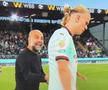 Pep Guardiola, furios la pauză cu Burnley! » S-a dus direct la Haaland, care marcase două goluri. Nici camera TV nu a scăpat